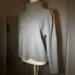 Cozy Gray Turtleneck Sweater